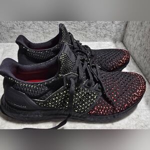 Adidas Men's Ultraboost Clima Core Black/Red AQ0482 Running Shoe